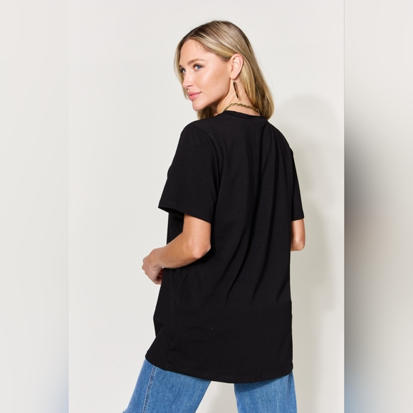 Simply Love Full Size MAMA Round Neck Short Sleeve T-Shirt - Picture 3 of 4